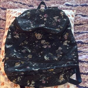 Ivivva Floral Black Backpack